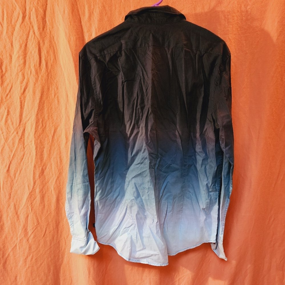 Blue Ombre Button Down - image 3